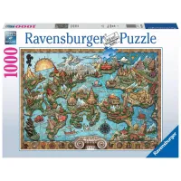 Ravensburger puzzel 1000 stukjes Mysterieus Atlantis